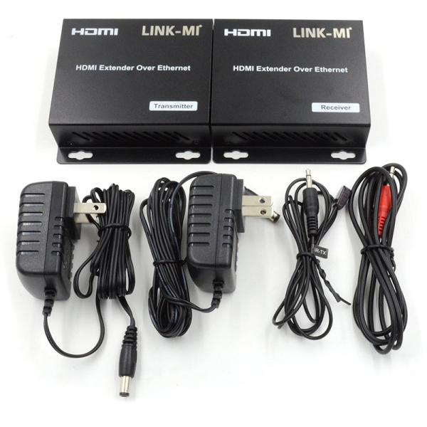 Quality 120M HDMI Extender AV Over IP 1080P With IR Support Point To Many To Many for sale