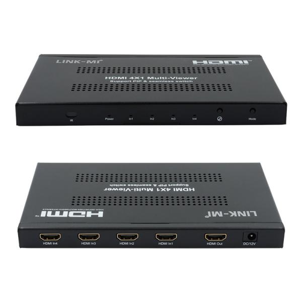 Quality 1080P 4 Channels HDMI Multi Viewer Signal Quad HDMI Multiviewer 4x1 for sale