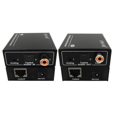 China 500m HDMI Audio Extractor Digital Analog Audio Extender Over Cat5e Over Cat5e/6 Cable for sale