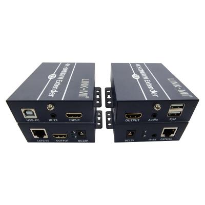 China 120m 4K KVM Extender HDMI Over Cat 6 / Cat6e Cable For Keyboard Mouse for sale
