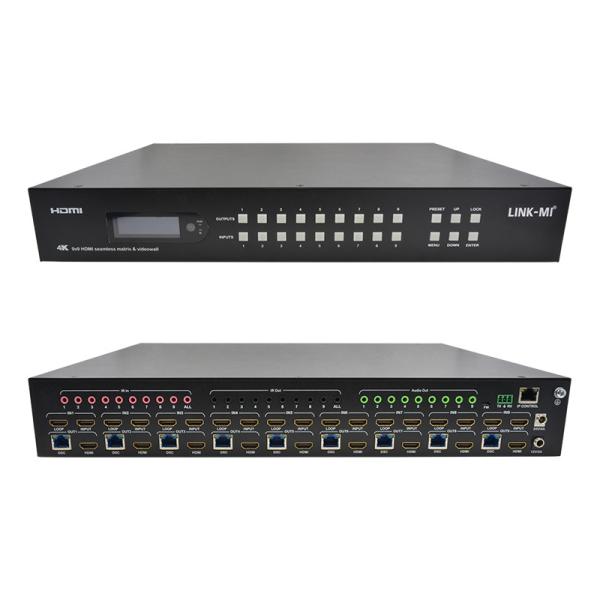 Quality 9x9 70M HDMI Video Wall Processor Hdmi Splitter 3x3 4K HDMI Matrix Extender for sale