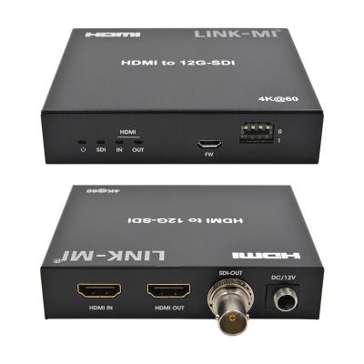 China 4K HDMI To SDI Converter With Loop Out Support 12G 4K@60Hz  EDID Max 120m for sale