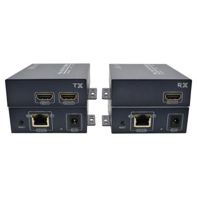 China 1080P 120M HDMI Over Cat5E Cat6 Video Extender Cable With IR Function UTP Extender for sale