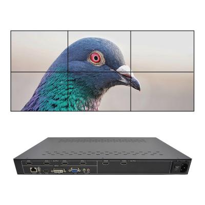 China 6 Channels HDMI Video Wall Controller 2X3 LED Wall Controller For 6 Splicing TVs for sale