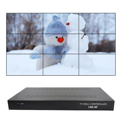 China 9 Channels HDMI Video Wall Controller 3X3 Zoom Subtitles Multi Display Controller For Advertising for sale