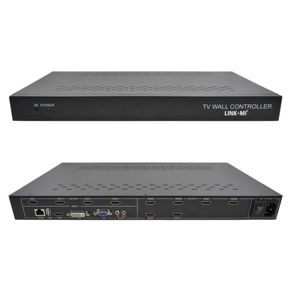 Quality 2x5 HDMI Video Wall Controller Video Wall Processor With Zoom Function 1080P for sale