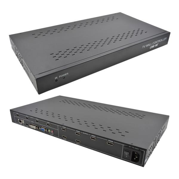 Quality 2x5 HDMI Video Wall Controller Video Wall Processor With Zoom Function 1080P for sale