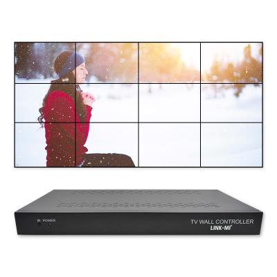 China 12 canais 3x3 2x2 TV controlador de parede 3x4 vídeo controlador de parede 3,5 mm à venda