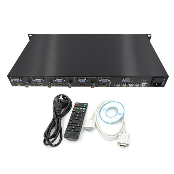 Quality 4In 1Out HD HDMI Multi Viewer Synthesizer VGA CVBS HDMI 4x1 Quad Multi Viewer for sale