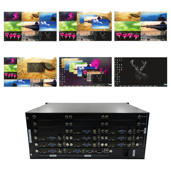 Quality PIP POP VGA Seamless Video Switcher 4k HDMI 9x1 Multi Viewer Multiple Display for sale