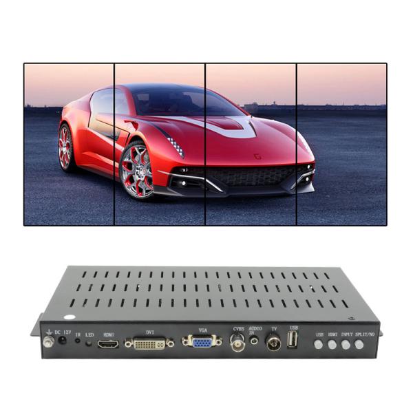 Quality 2X2 1X2 1X3 HDMI Video Wall Controller 1x4 1080P 90 Degree Rotation For Portrait for sale