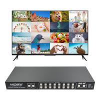 Quality 16X1 AV 4K Quad Multiviewer 16 In 1 Out Seamless Video Switcher Processor for sale