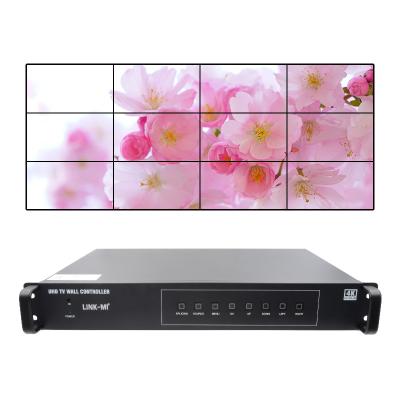 중국 DP 4K 비디오 벽 컨트롤러 3x4 HDMI 비디오 컨트롤러 3X3 2X3 판매용
