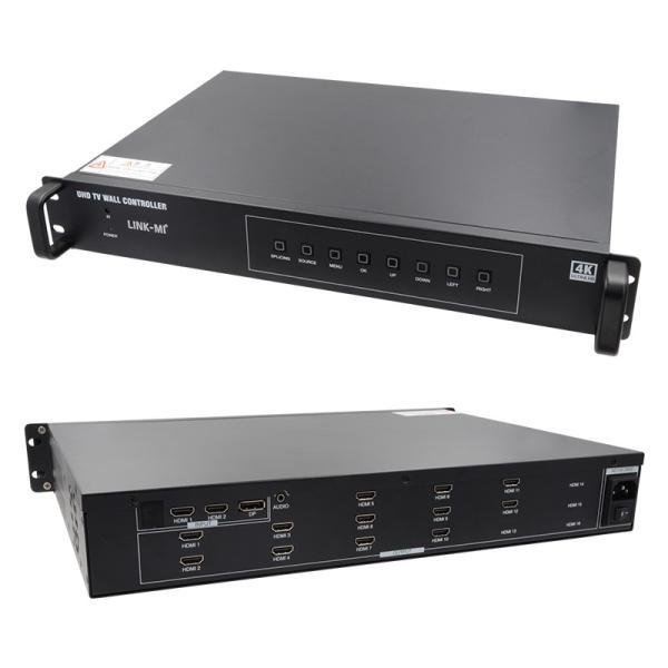 Quality DP 4K Video Wall Controller 3x4 HDMI Video Controller 3X3 2X3 for sale