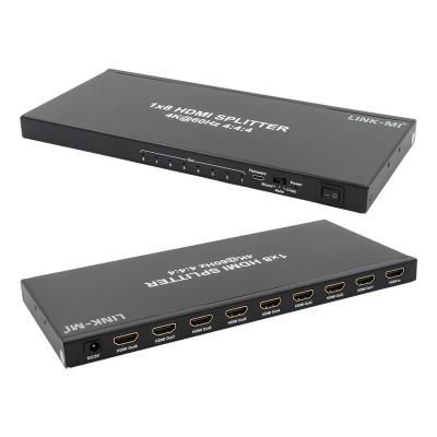 China 1/8 4K HDMI Splitter 1 In 8 Out 60Hz 3D 18G  Video Audio Splitter For 8 Displays for sale