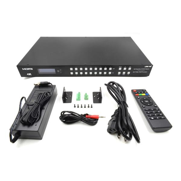 Quality 9x9 4K Video Wall Controller Seamless Switching 4k HDMI 9x1 Multi Viewer 1080P for sale