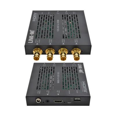 China 12G SDI-naar-HDMI-converter met audio-extractie 4K@60Hz 18Gbps Te koop
