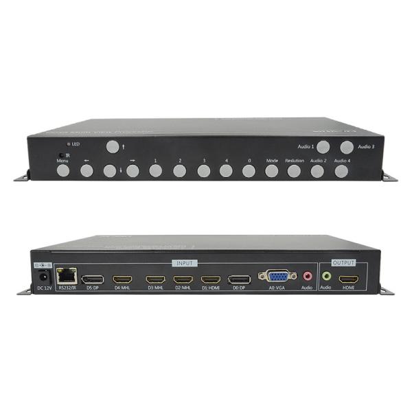 Quality PIP POP HDMI Multi Viewer 4k 4x1 With IR Remote RS232 Control Center Control for sale