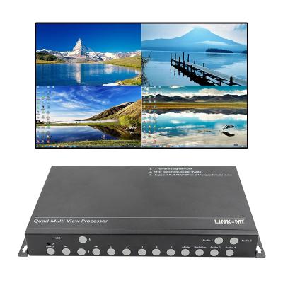 China PIP POP HDMI Multi Viewer 4k 4x1 com IR Remote RS232 Control Center Control à venda