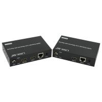 Quality 120M AV HDMI Over IP POE Extender Suppport POE RS232 Video HDMI Extender for sale