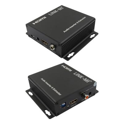 China 4K 2K HDMI Extractor de Áudio Suporte de Audio Embedding DIP Switch CEC à venda