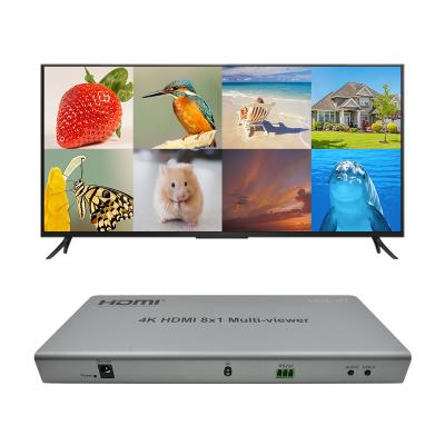 Chine 8x1 Multiviewer HDMI 4k 60hz avec commutateur sans soudure HDMI 4K 30Hz à vendre