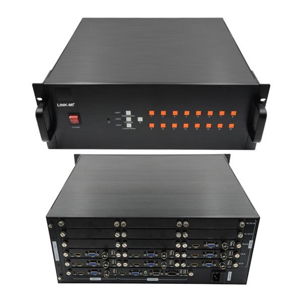 Quality 8X1 HDMI Quad Multiviewer 1080P Multiple Signal VGA CVBS Input Auto Identify for sale