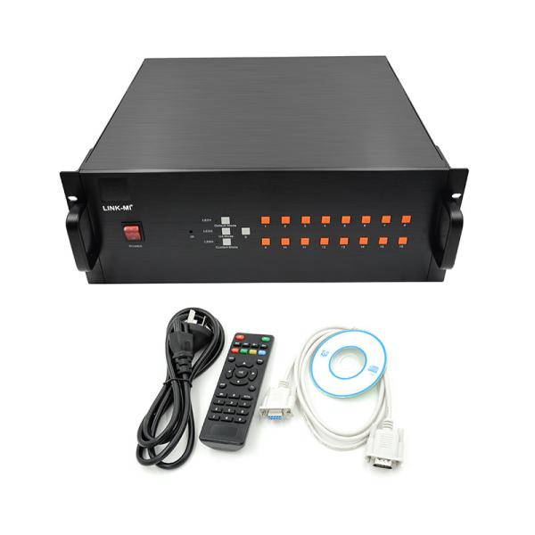 Quality 8X1 HDMI Quad Multiviewer 1080P Multiple Signal VGA CVBS Input Auto Identify for sale