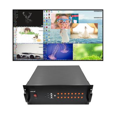 China 8X1 HDMI Quad Multiviewer 1080P señal múltiple VGA CVBS Entrada Identificación automática de la señal en venta