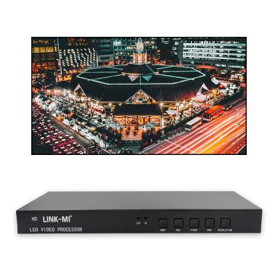 China 3A 4 in 1 Out LED Display Processor HDMI LED Video Wall Controller Te koop