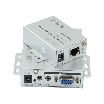China 100m KVM Extender Manual Supports Local And Remote VGA Monitors for sale