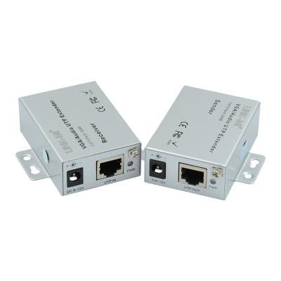 China 100M Adaptive VGA Audio CAT5 Extender For Digital Signage Applications for sale