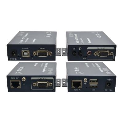 China USB-KVM-Erweiterung 200m über Single Cat5e/6 zu verkaufen