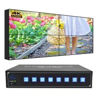 Quality 4K Video Wall Controller for max 4 TVs USB HDMI video wall controller 2x2 for sale