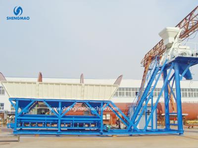 China Electric Concrete Batching Plant 34KW Power With Free Foundation for sale
