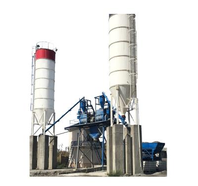 China Equipamento de produção de mistura do cimento portátil de Mini Stationary Batching Plant 25m3/H à venda