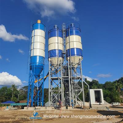 China Powder Storage Vertical Cement Silo Bolted Type For Construction Work for sale