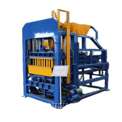 China QT4 -15 Block Making Machine Hydraulic Automatic Brick Production Line for sale