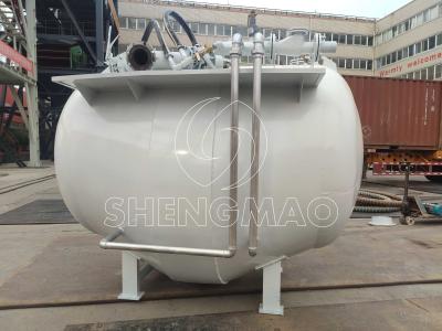 中国 空気圧縮機およびセメント配達管が付いている横のセメントの送り装置 販売のため