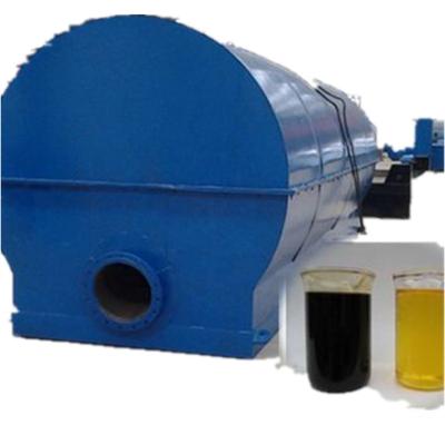 China Host Dimension D1200*3000mm Small Scale Waste Motor Oil Refinery for Diesel Recycling for sale