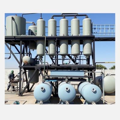 China 16kw Q245 Steel Used Engine Oil Recycling Refinery Machine For Making Diesel Fuel for sale