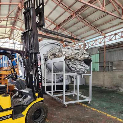 China Eco-friendly and Waste Tire Oil Pyrolysis Machine Recycling Line for 38tons for sale