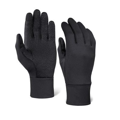 China thin & Lightweight Warm Touchscreen Hand Working Gloves for Men and Women - Winter Glove Thermal Liners for Texting, Cycling and Driving for sale