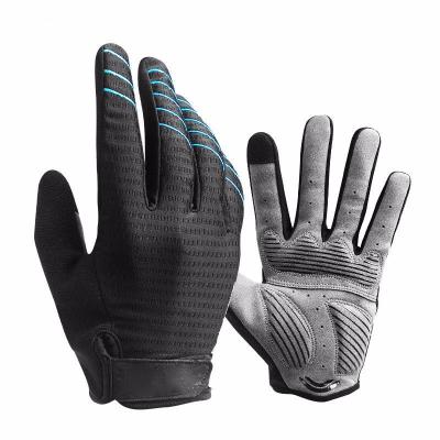 China OEM Breathable Bike Riding Motorcycle Cycling Bike Sure-Grip Fitness Fitness Gloves Mesh Gel Pad Touch Screen Available for sale