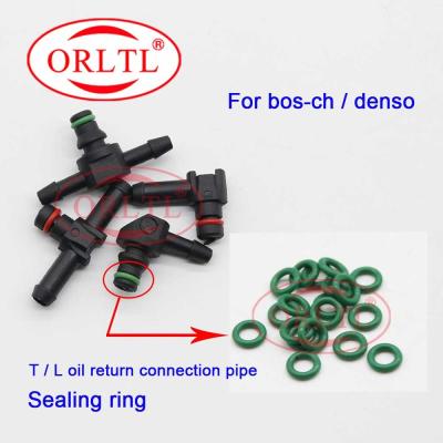 China ORLTL T/L Return Oil Backflow Pipe Connector Sealing Rings Rubber o Ring 10 pcs/bag for Denso / Bosh for sale