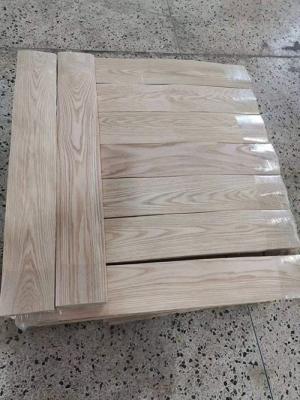 China AB Grade American White Oak Wood Flooring Veneer Width 125mm 12% Moisture for sale