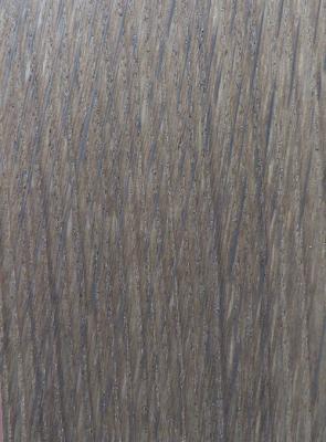 China 10CM Fumed Quarter Cut Oak Veneer 610 Color 12% Moisture 0.45mm Thick for sale