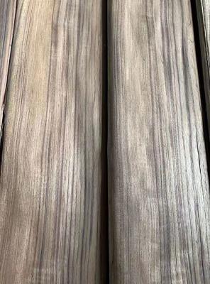 China 0.20MM Natural Burma Teak Wood Veneer 12% Moisture Cabinet Use for sale