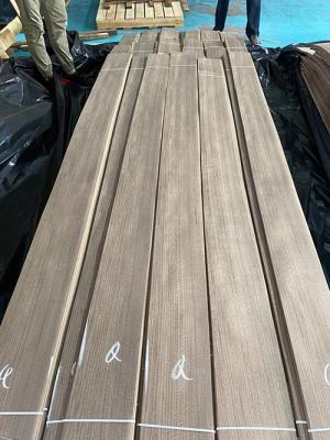 China Fancy Plywood 0.5mm Wood Veneer Grade A Quarter Cut Walnut Veneer for sale