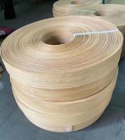 China Iron On Oak Edge Banding White Oak Strips 150m/Roll 0.5mm Thickness for sale